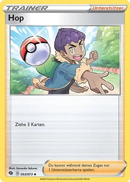 hop 053/073 – Pokémon Weg des Champs Karte