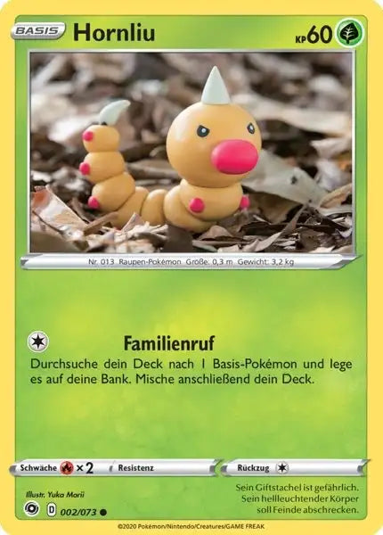hornliu 002/073 – Pokémon Weg des Champs Karte