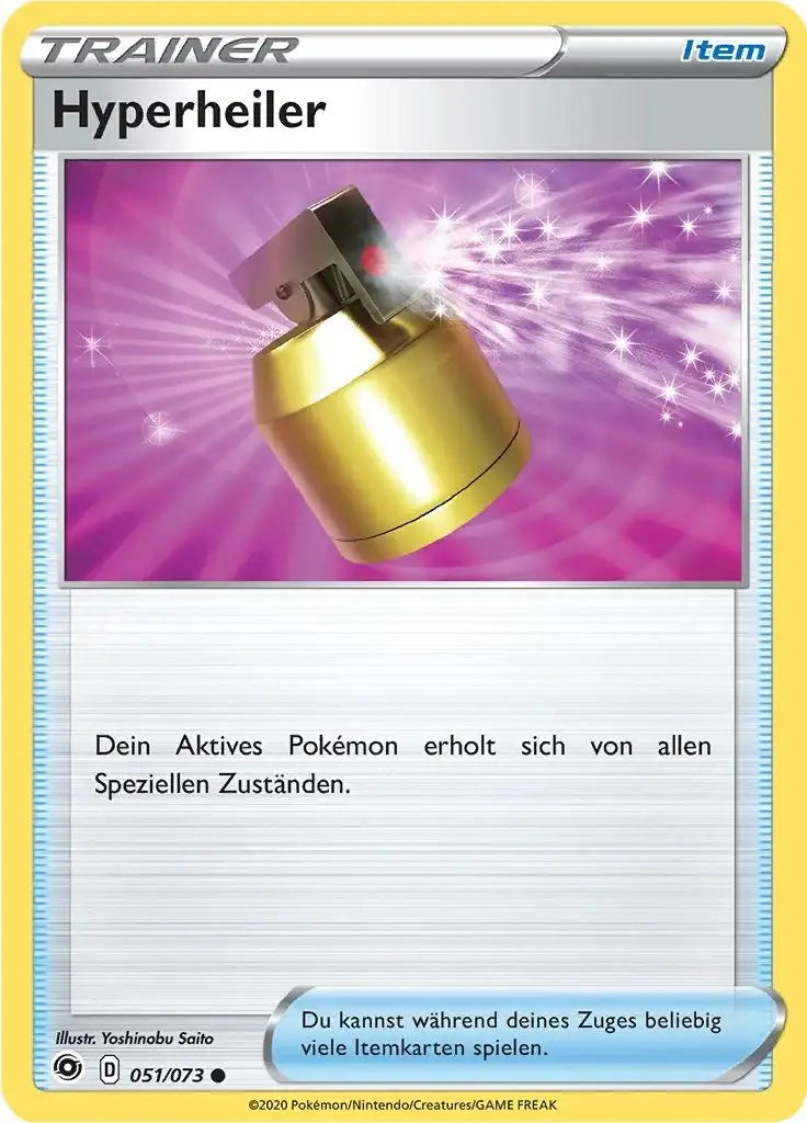hyperheiler 051/073 – Pokémon Weg des Champs Karte