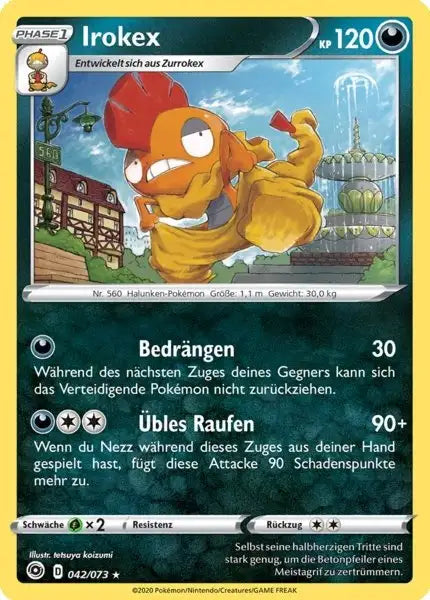 irokex 042/073 – Pokémon Weg des Champs Karte