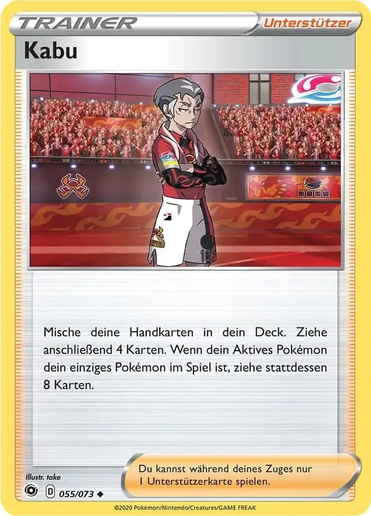 kabu 055/073 – Pokémon Weg des Champs Karte