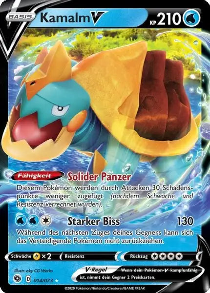 kamalm v 014/073 – Pokémon Weg des Champs Karte