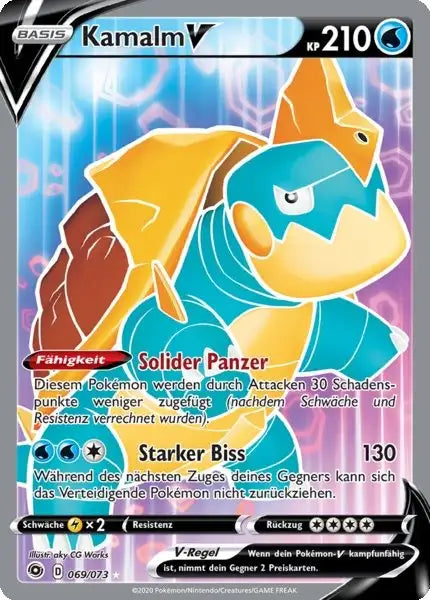 kamalm v 069/073 – Pokémon Weg des Champs Karte