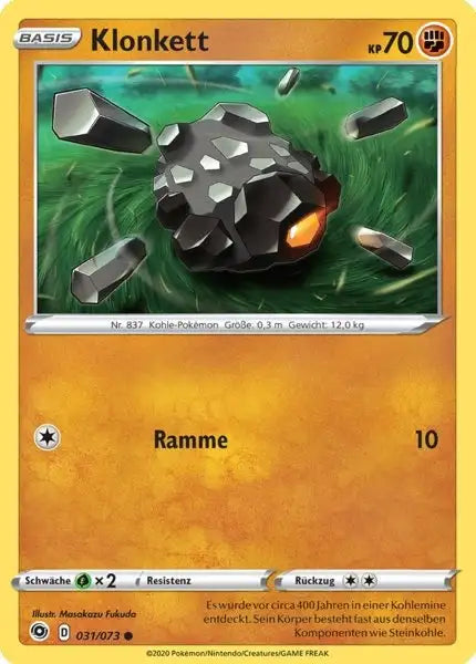 klonkett 031/073 – Pokémon Weg des Champs Karte
