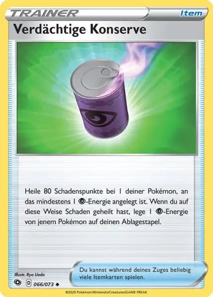 verdaechtige 066/073 – Pokémon Weg des Champs Karte