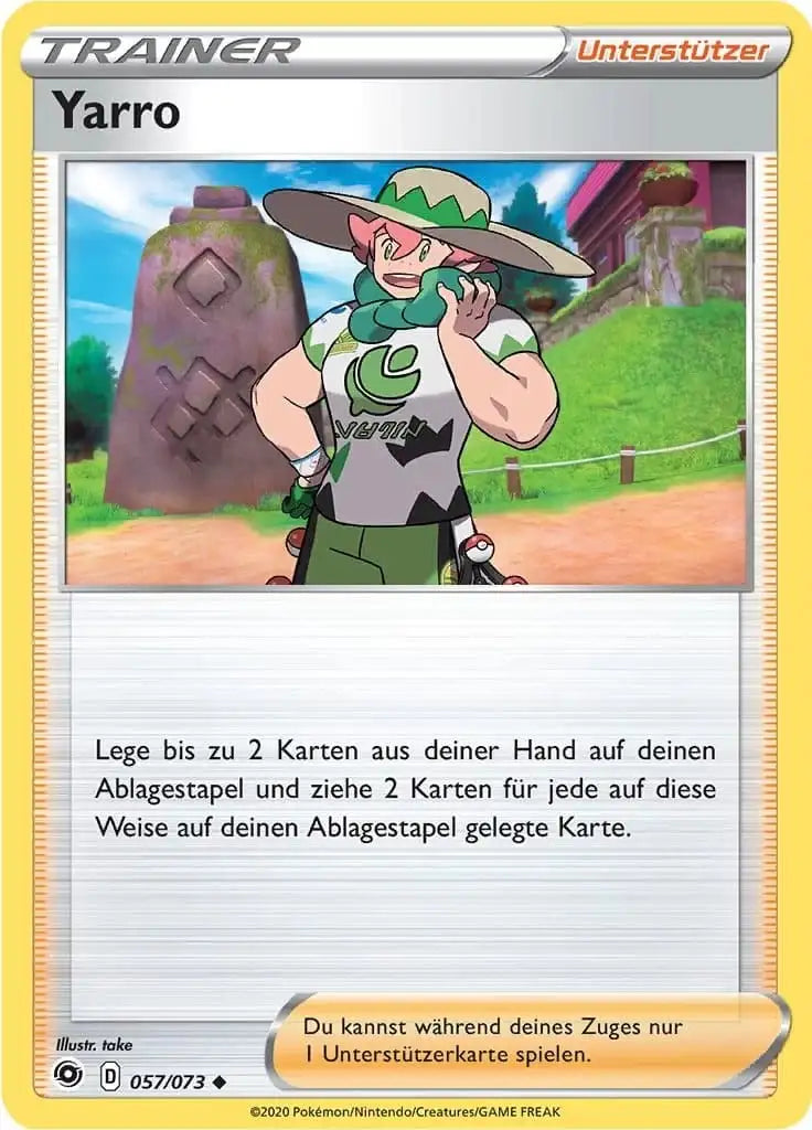 yarro 057/073 – Pokémon Weg des Champs Karte