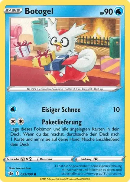 botogel 032/198 – Pokémon Schaurige Herrschaft Karte