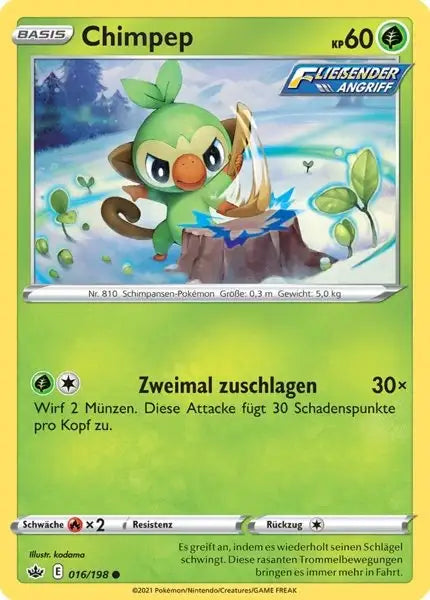 chimpep 016/198 – Pokémon Schaurige Herrschaft Karte