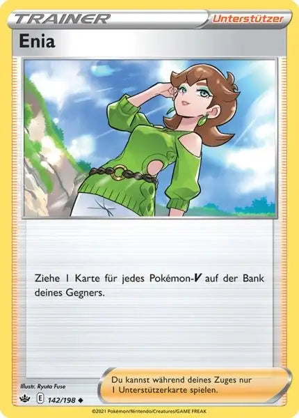 enia 142/198 – Pokémon Schaurige Herrschaft Karte