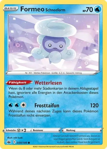 formeo 034/198 – Pokémon Schaurige Herrschaft Karte