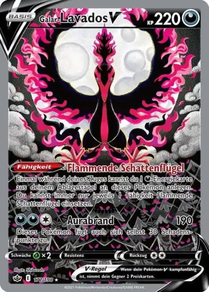 galar lavados v 177/198 – Pokémon Schaurige Herrschaft Karte