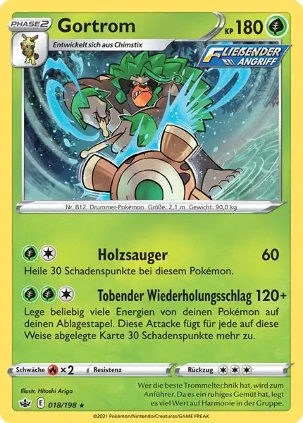 gortrom 018/198 – Pokémon Schaurige Herrschaft Karte