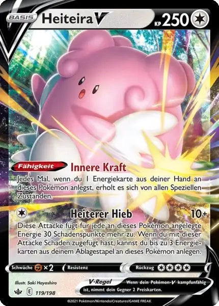 heiteira v 119/198 – Pokémon Schaurige Herrschaft Karte