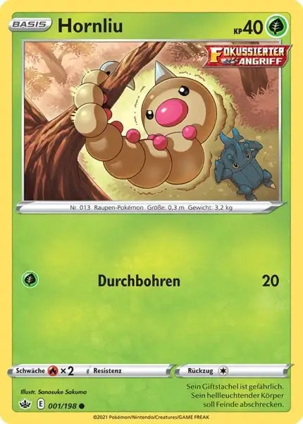 hornliu 001/198 – Pokémon Schaurige Herrschaft Karte