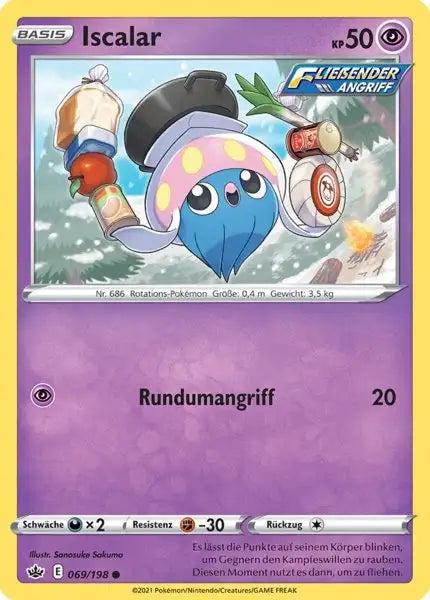 iscalar 069/198 – Pokémon Schaurige Herrschaft Karte