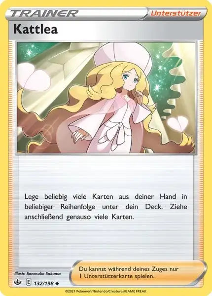 kattlea 132/198 – Pokémon Schaurige Herrschaft Karte