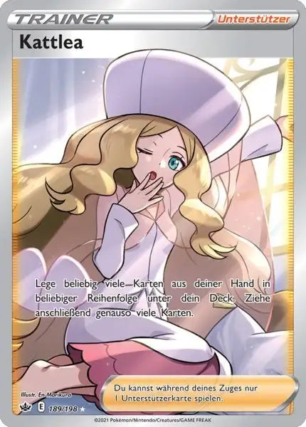kattlea 189/198 – Pokémon Schaurige Herrschaft Karte