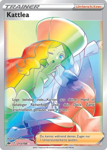 kattlea 213/198 – Pokémon Schaurige Herrschaft Karte