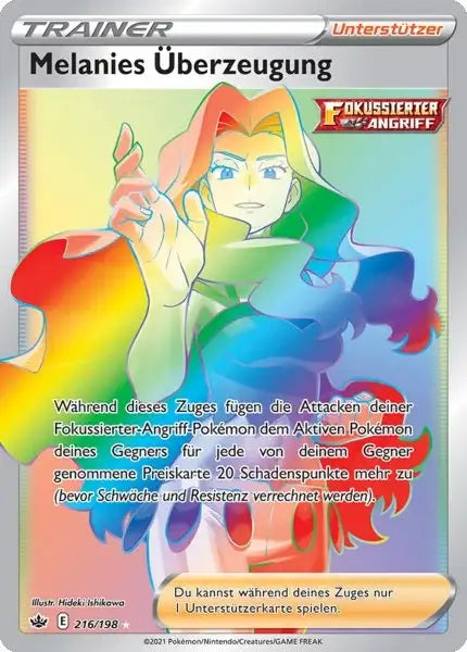 melanies 216/198 – Pokémon Schaurige Herrschaft Karte