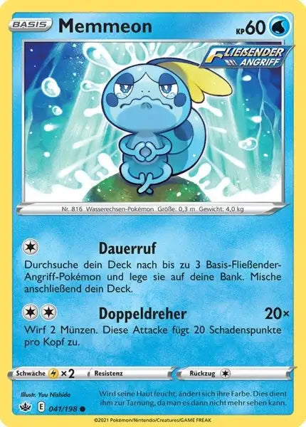 memmeon 041/198 – Pokémon Schaurige Herrschaft Karte