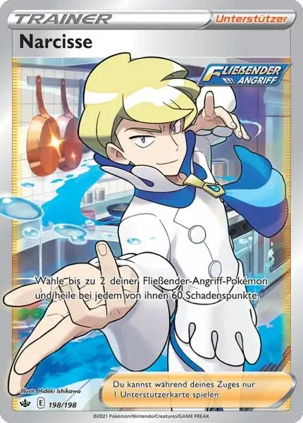 narcisse 198/198 – Pokémon Schaurige Herrschaft Karte