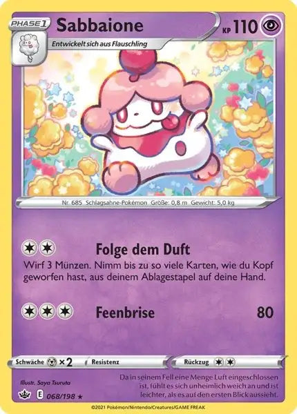 sabbaione 068/198 – Pokémon Schaurige Herrschaft Karte