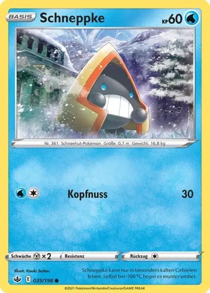 schneppke 035/198 – Pokémon Schaurige Herrschaft Karte
