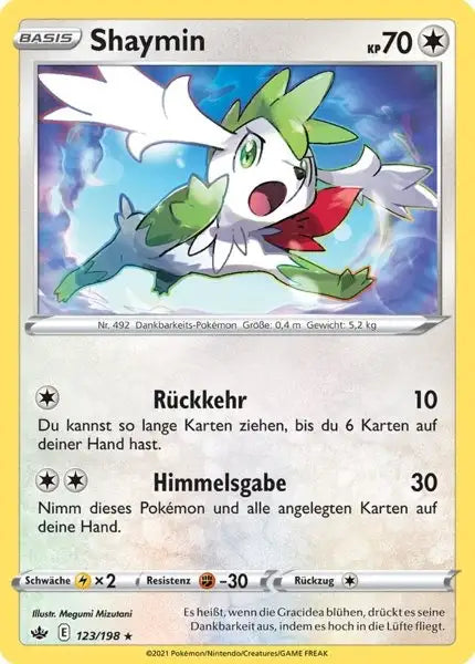 shaymin 123/198 – Pokémon Schaurige Herrschaft Karte