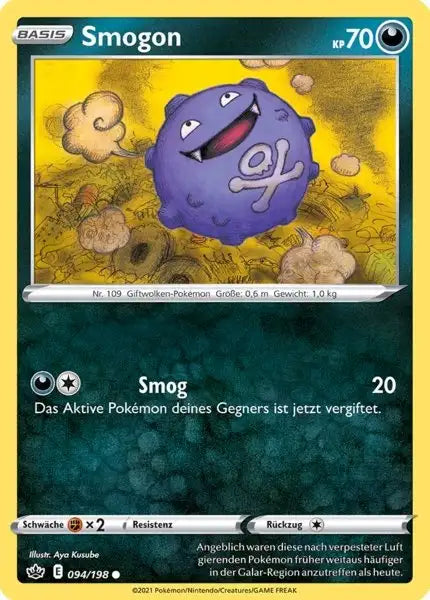 smogon 094/198 – Pokémon Schaurige Herrschaft Karte