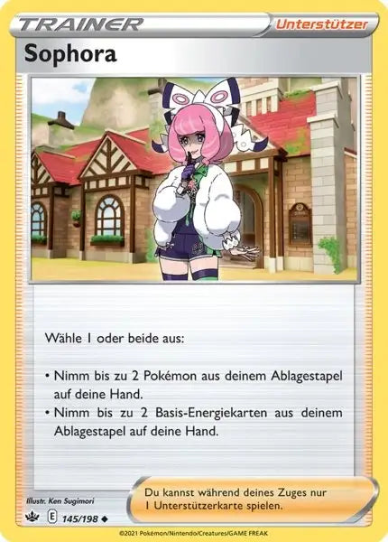 sophora 145/198 – Pokémon Schaurige Herrschaft Karte
