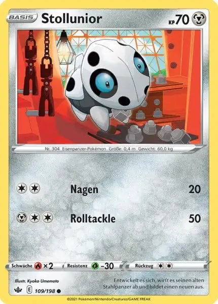 stollunior 109/198 – Pokémon Schaurige Herrschaft Karte