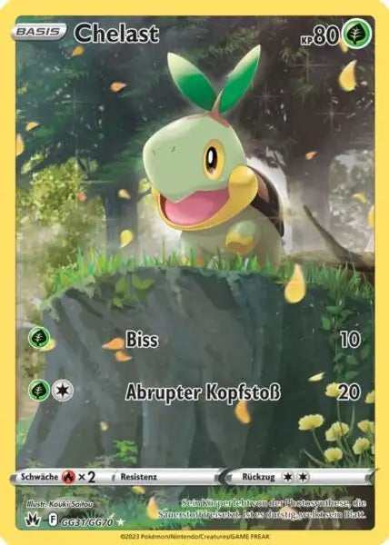 Chelast GG31/GG70 – Pokémon Zenit der Könige Karte