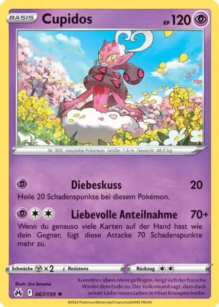 Cupidos 067/159 – Pokémon Zenit der Könige Karte