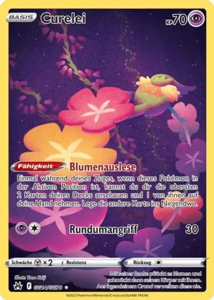 Curelei GG14/GG70 – Pokémon Zenit der Könige Karte