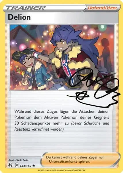 delion 134/159 – Pokémon Zenit der Könige Karte