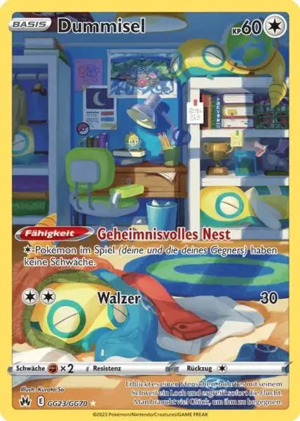 Dummisel GG23/GG70 – Pokémon Zenit der Könige Karte