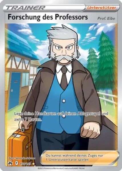 Forschung des Professors 150/159 – Pokémon Zenit der Könige Karte
