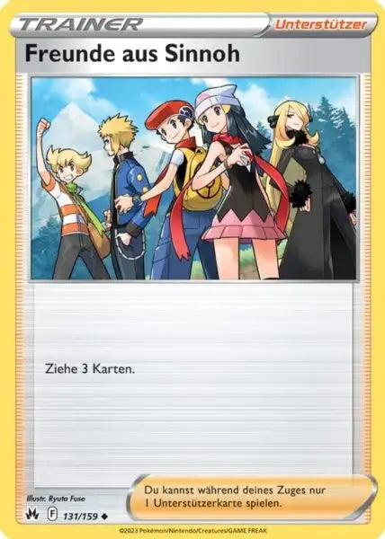 Freundei aus Sinnoh 131/159 – Pokémon Zenit der Könige Karte