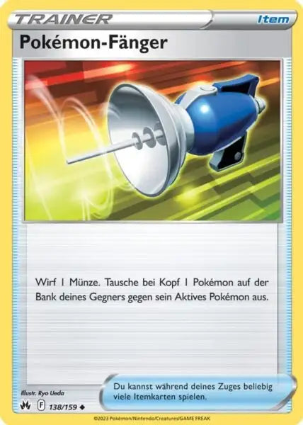 Pokemon Faenger 138/159 – Pokémon Zenit der Könige Karte