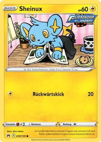 Sheinux 039/159 – Pokémon Zenit der Könige Karte