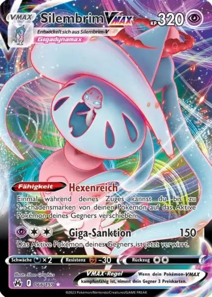 Silembrim VMAX 066/159 – Pokémon Zenit der Könige Karte