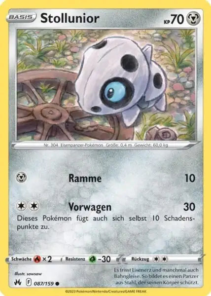 Stollunior 087/159 – Pokémon Zenit der Könige Karte