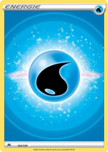 Wasser Energie 154/159 – Pokémon Zenit der Könige Karte