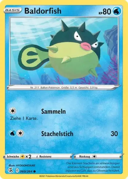 baldorfish 060/264 – Pokémon Fusionsangriff Karte