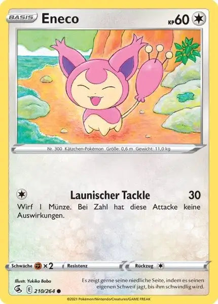 eneco 210/264 – Pokémon Fusionsangriff Karte
