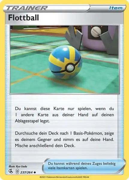 flottball 237/264 – Pokémon Fusionsangriff Karte