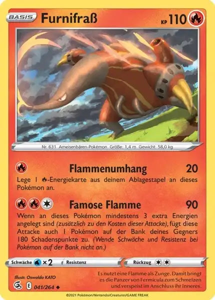 furnifrass 041/264 – Pokémon Fusionsangriff Karte