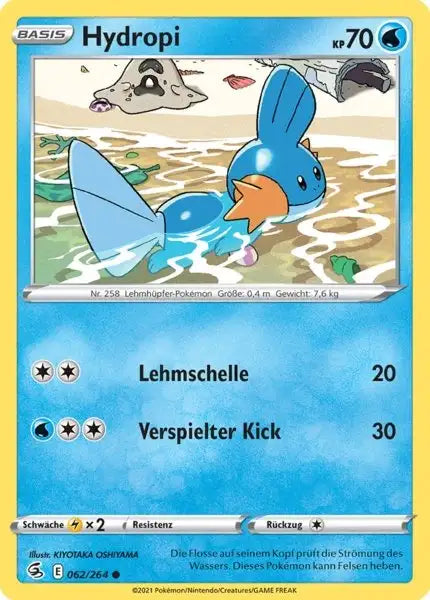 hydropi 062/264 – Pokémon Fusionsangriff Karte
