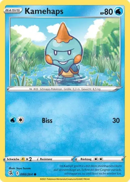 kamehaps 080/264 – Pokémon Fusionsangriff Karte