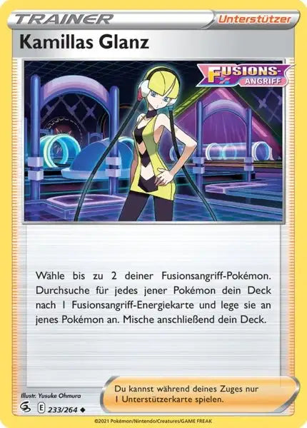 kamillas 233/264 – Pokémon Fusionsangriff Karte